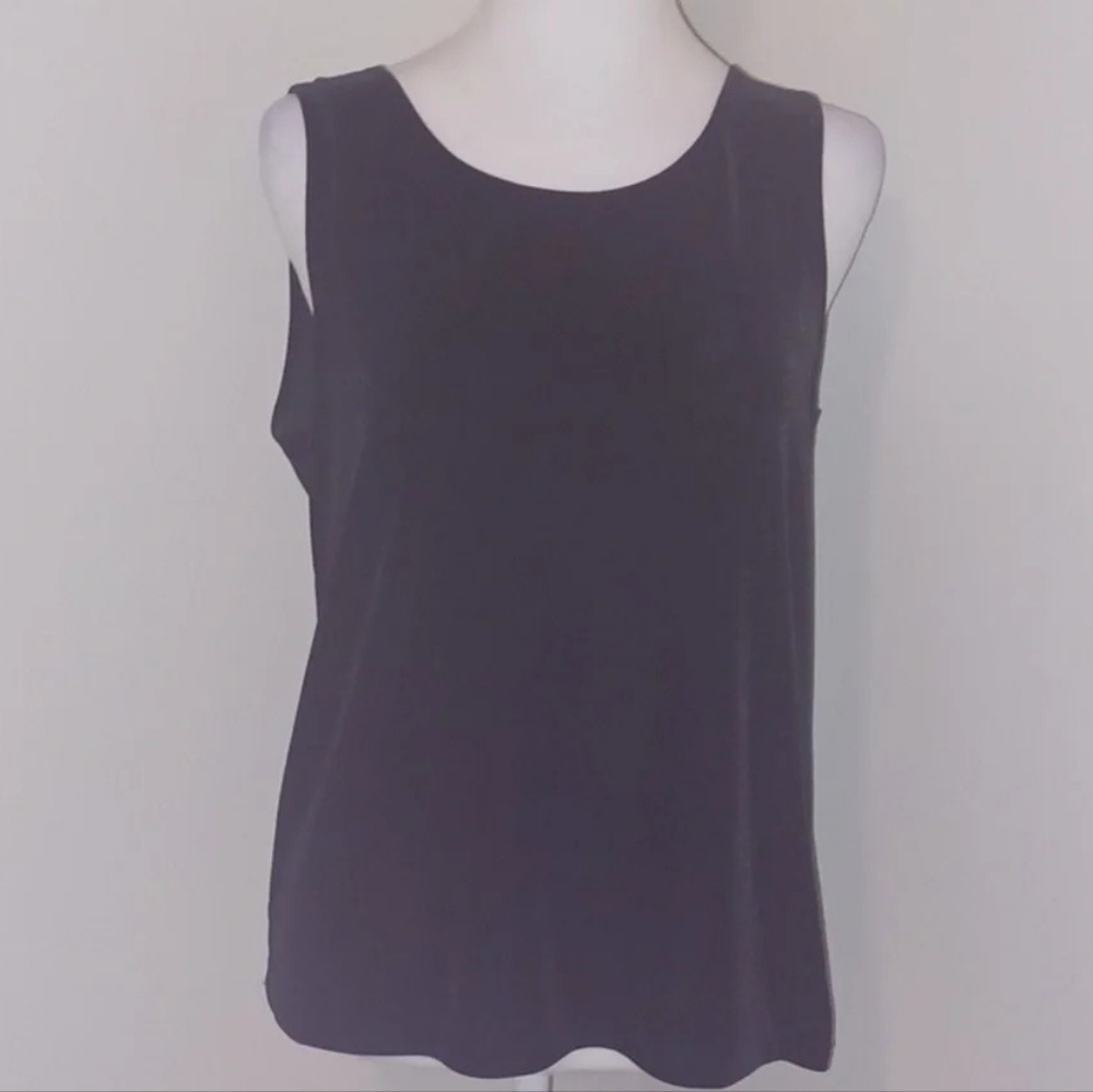 -- DKNY Velvet sleevless top - Picture 14 of 14
